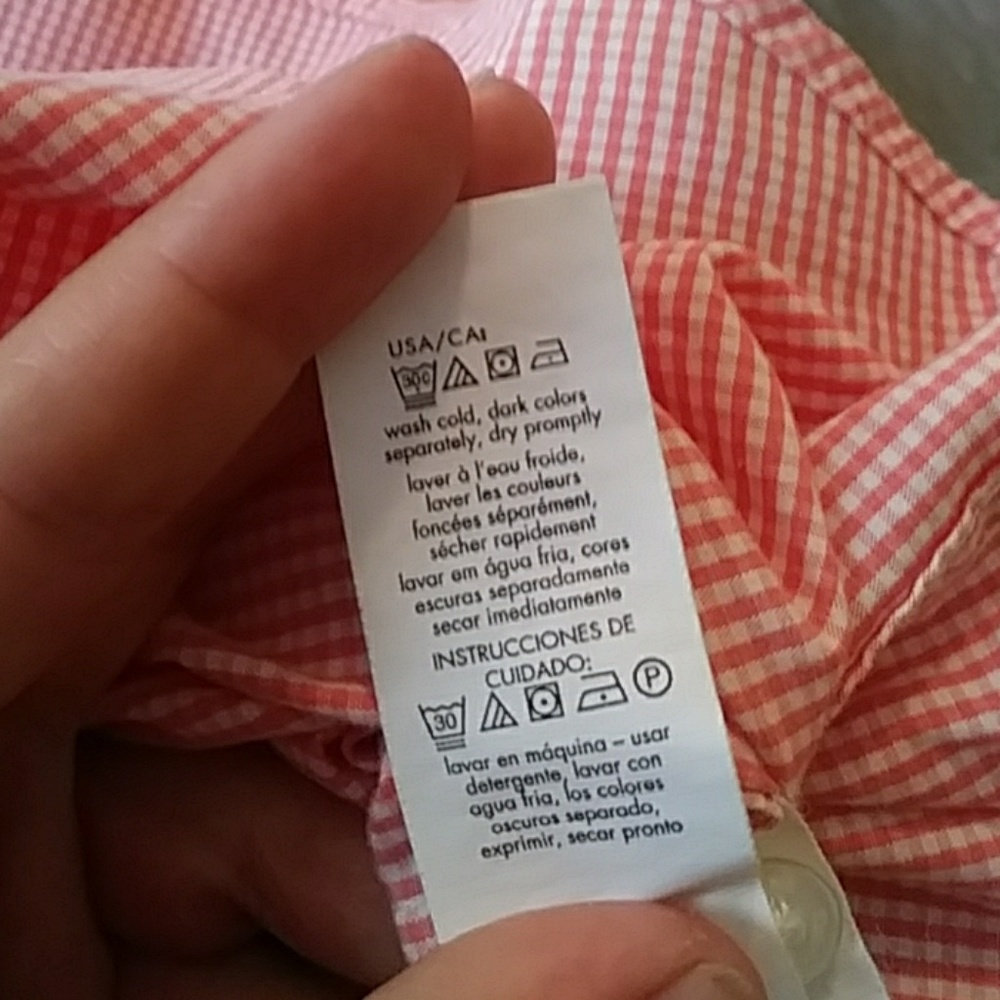 Checked long sleeve button down - Picture 3 of 3